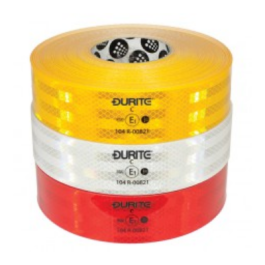 Durite 0-558-05 RED Self-Adhesive Continuous Reflective Tape – 50mm x 50m PN: 0-558-05